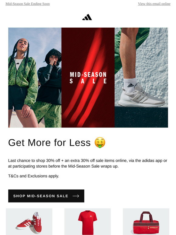 adidas sale items