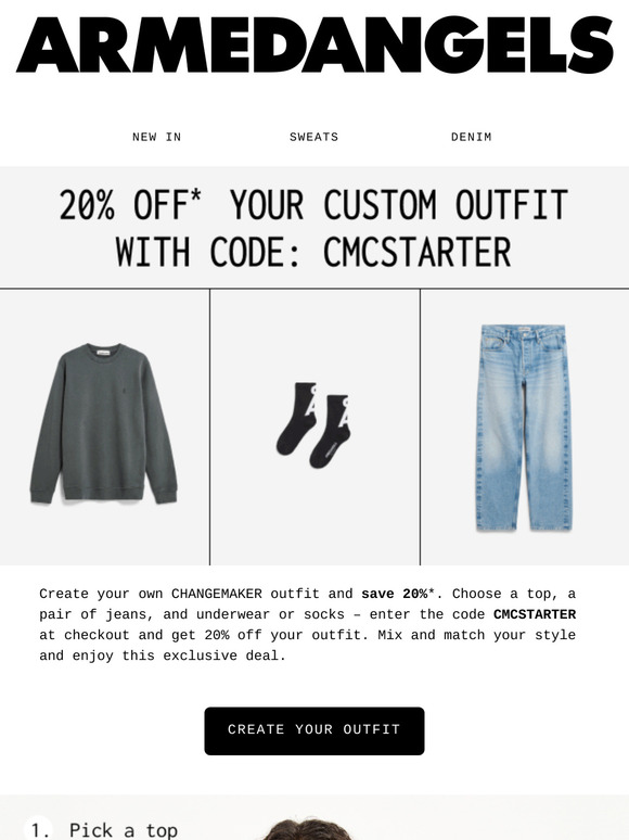 Outfit Deal: 20% off your outfit*