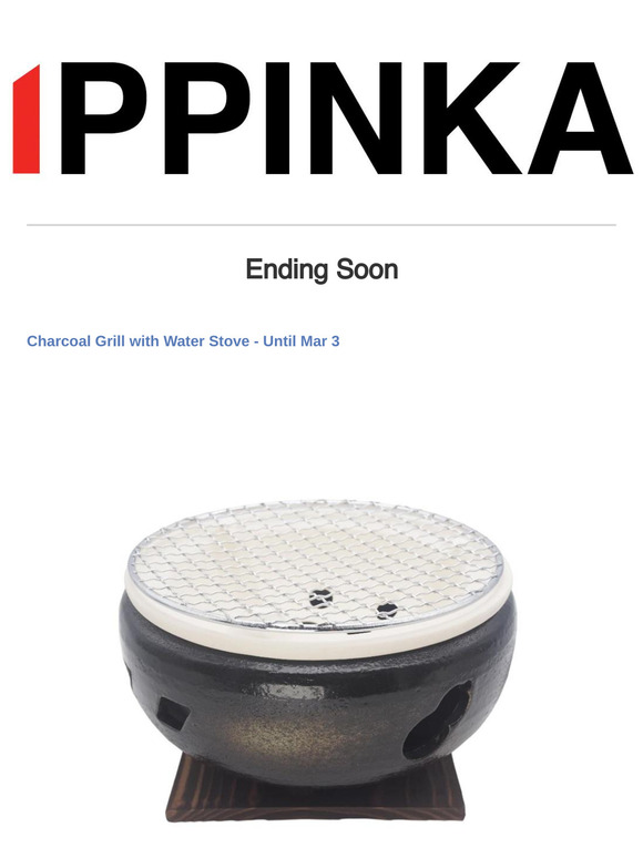 [Ending Soon] Charcoal Grill with Water Stove | Energy Ionic Brush | Recycled Bum Bag and more!