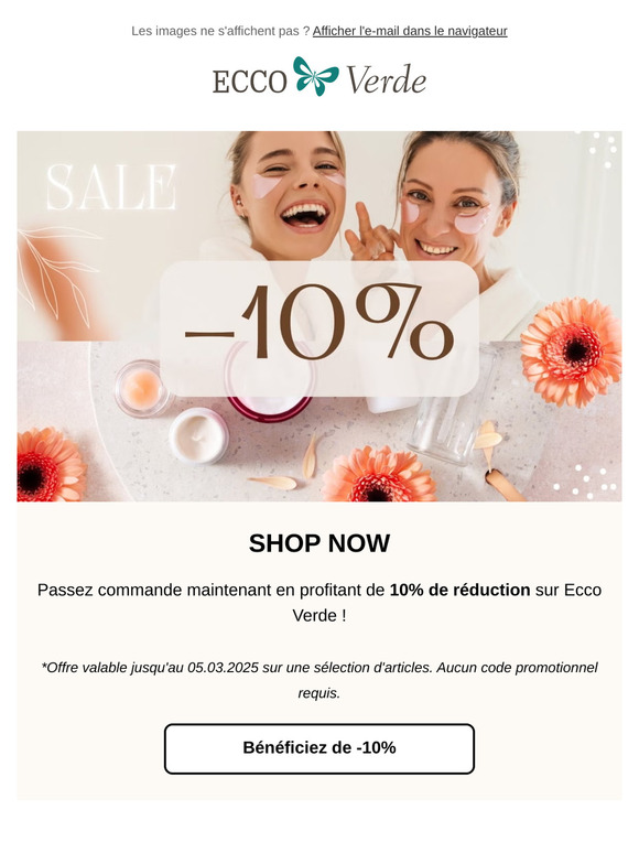 💰 Passez commande et profitez de -10% ! 💰