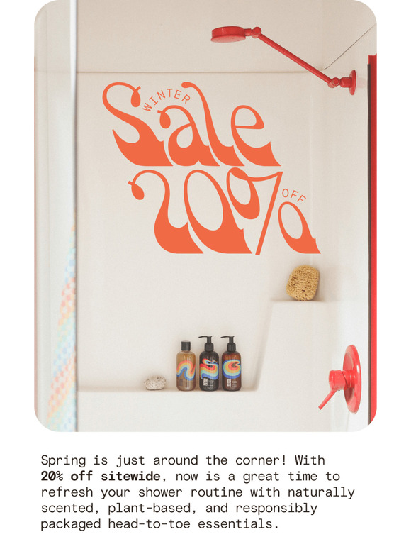 Stock up with the Winter Sale