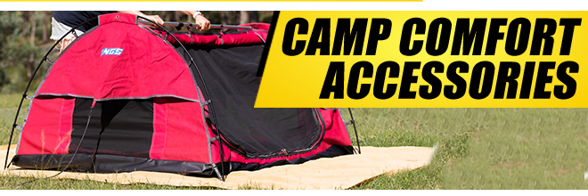 camp comfort accessories