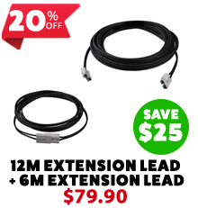 12m Extension Lead + 6m Extension Lead