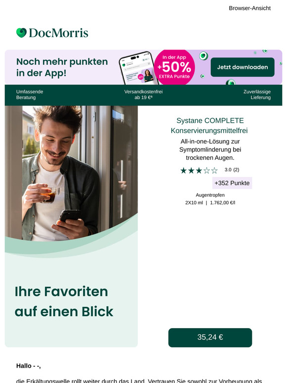 Favoriten für die Erkältungszeit