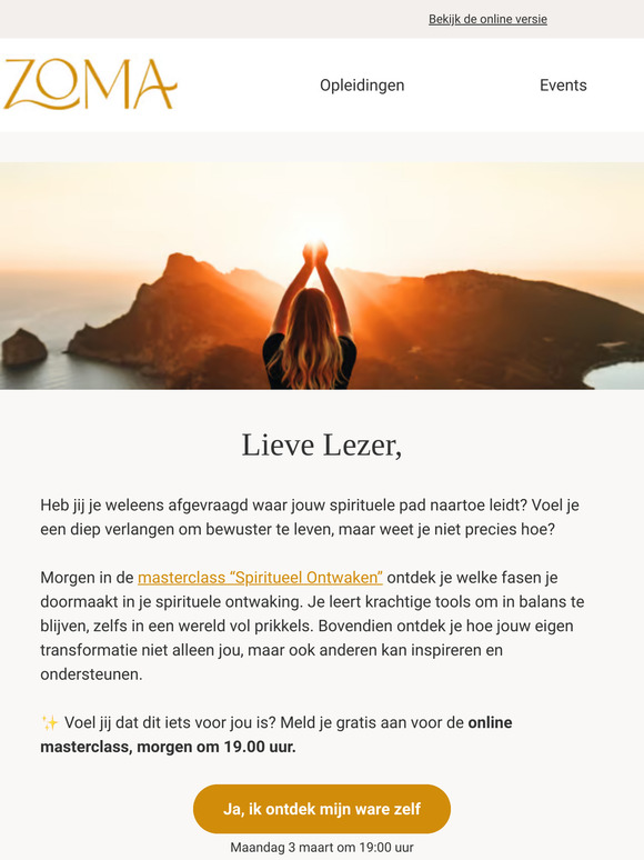 Klaar om jouw spirituele pad helder krijgen?