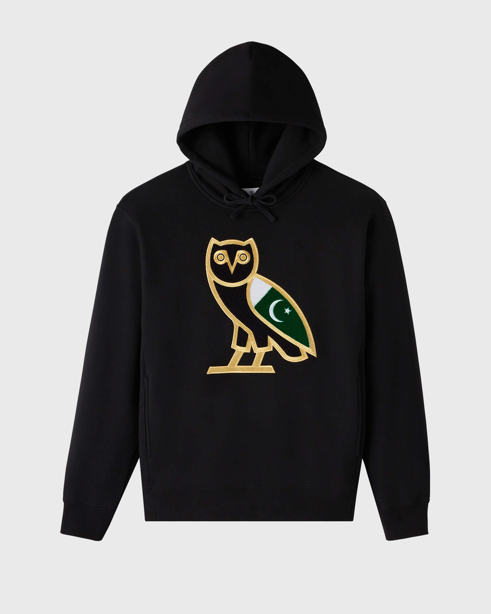 International OG Hoodie Pakistan - Black