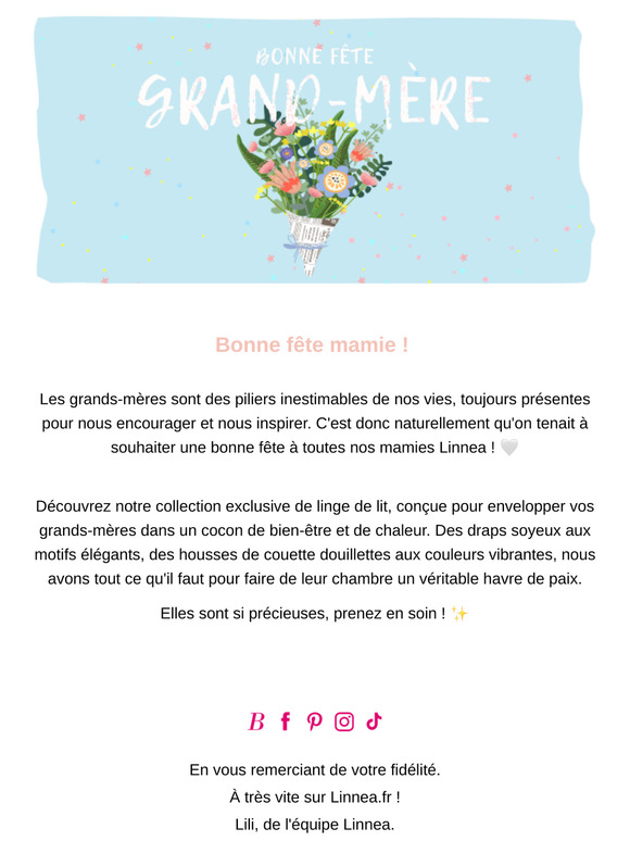 Bonne fête mamie ! ❤