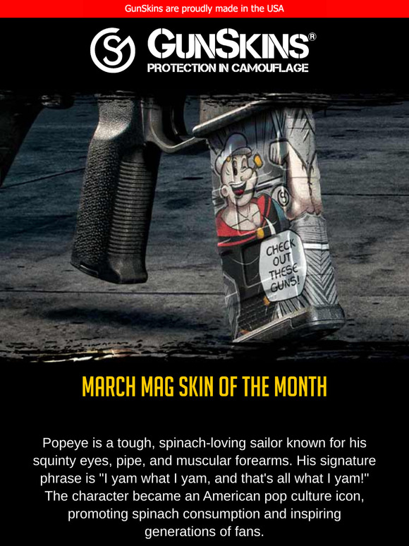 March Mag Skin of the Month is HERE!