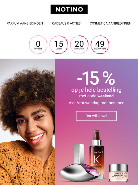 LAATSTE KANS: −15% op je hele bestelling