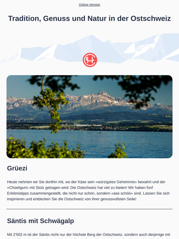 Ostschweiz: Tradition, Genuss & Natur pur 🧀