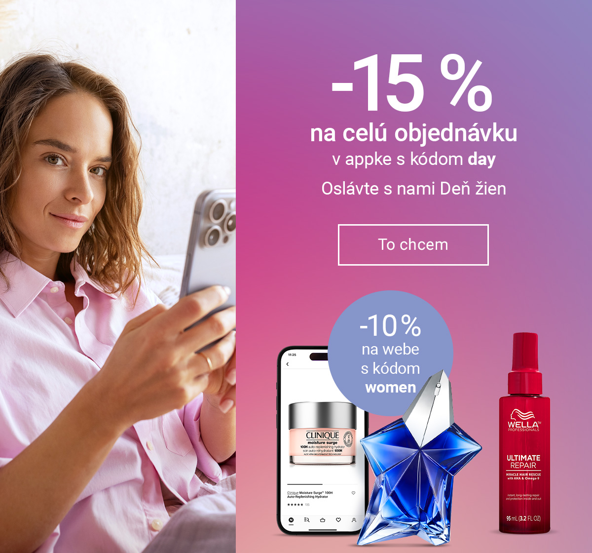 Až −15 % na celú objednávku