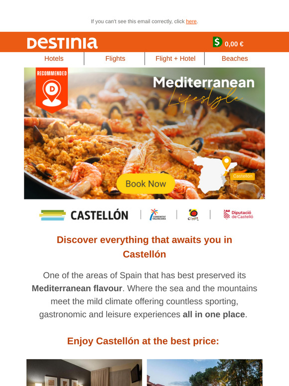 This week our 💖 Recommended Destination 💖 is Castellón 🥘🏟️🌲!
