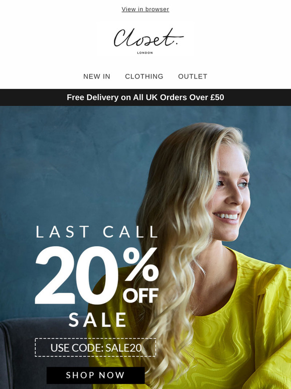 Last Chance! 20% Off Flash Sale Ends Today!