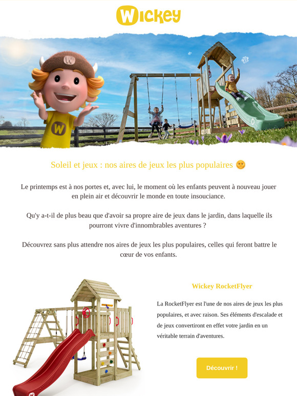 Soleil et jeux : nos aires de jeux les plus populaires 🌞