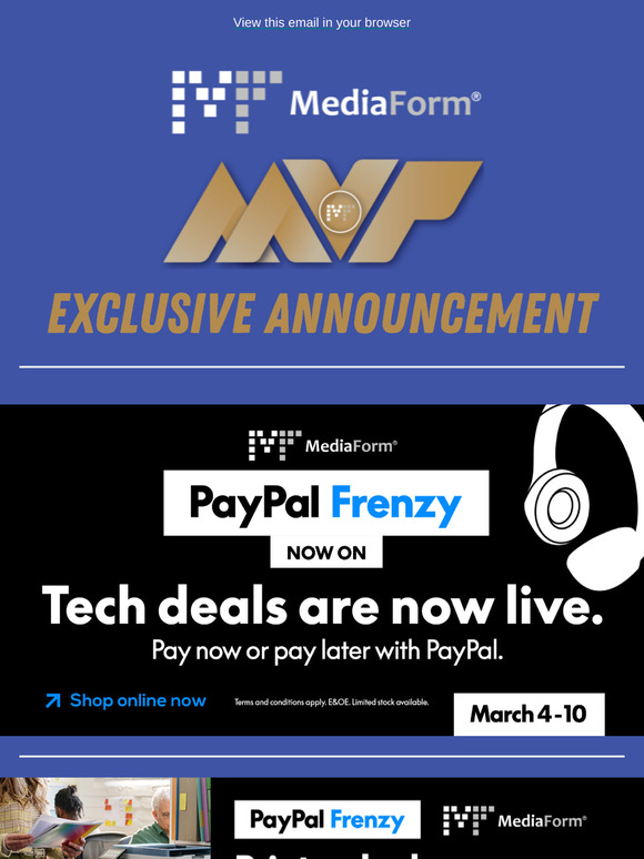 PayPal Frenzy Starts Now