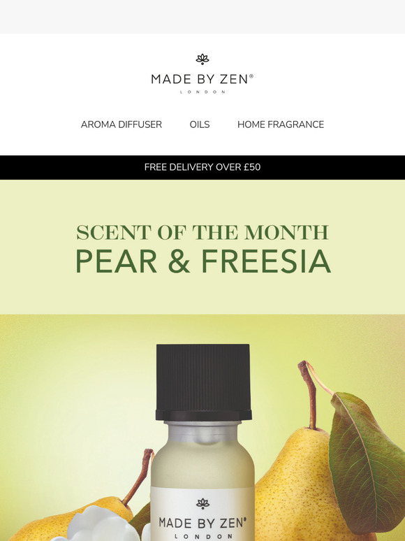 Free Pear & Freesia Signature Oil 🍐