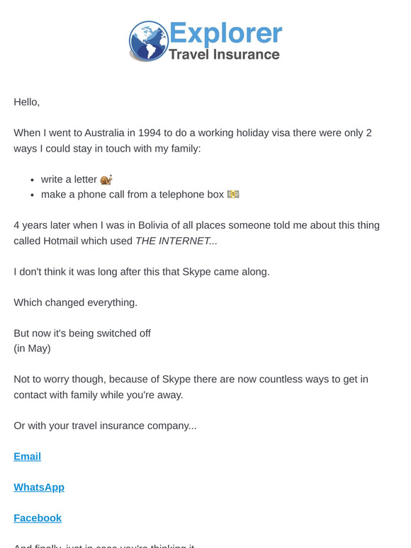 goodbye Skype.