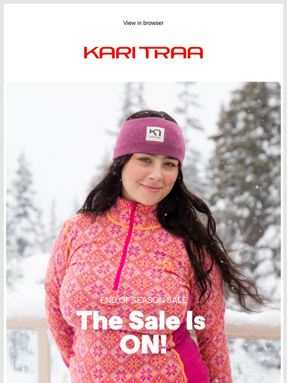 The Sale Is ON!