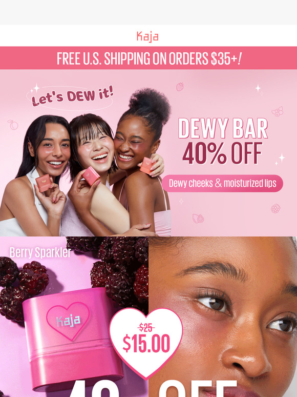 📢Last Chance? 40% OFF Dewy Bar is Almost Gone!
