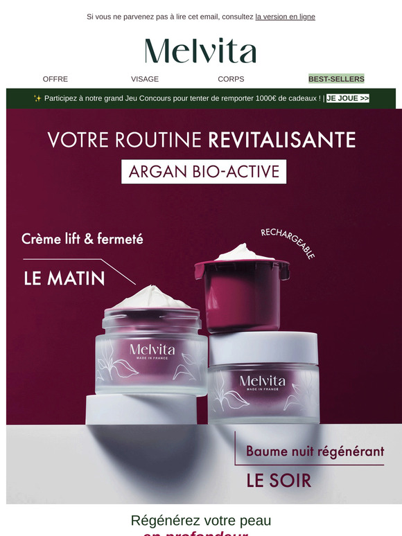 Votre peau manque de vitalité — ?