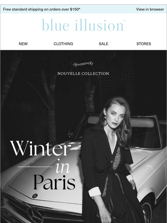 Just Landed | Winter in Paris