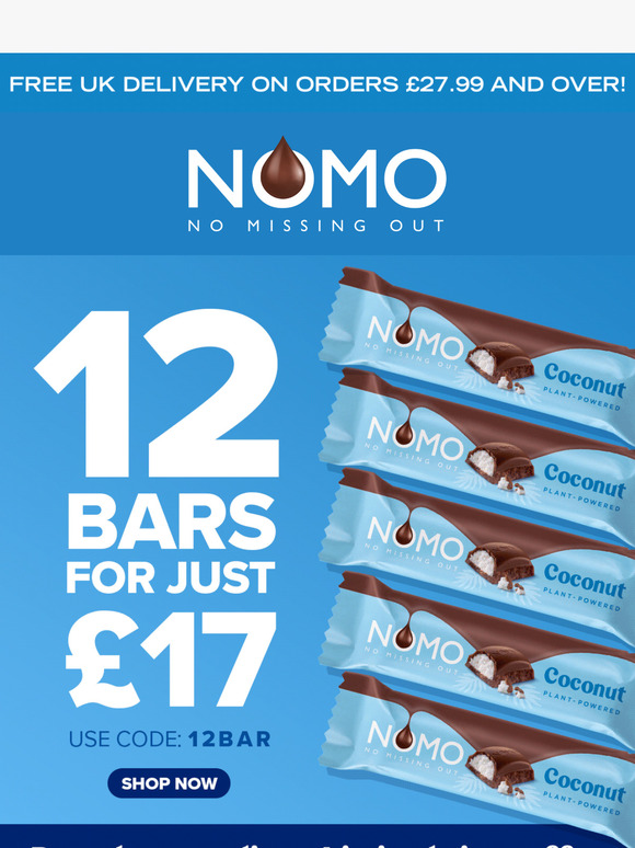 NEW 12 Bar Pack – Just £17!