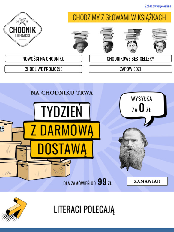 Start! 🏁 Darmowa dostawa ruszyła 🚚💨