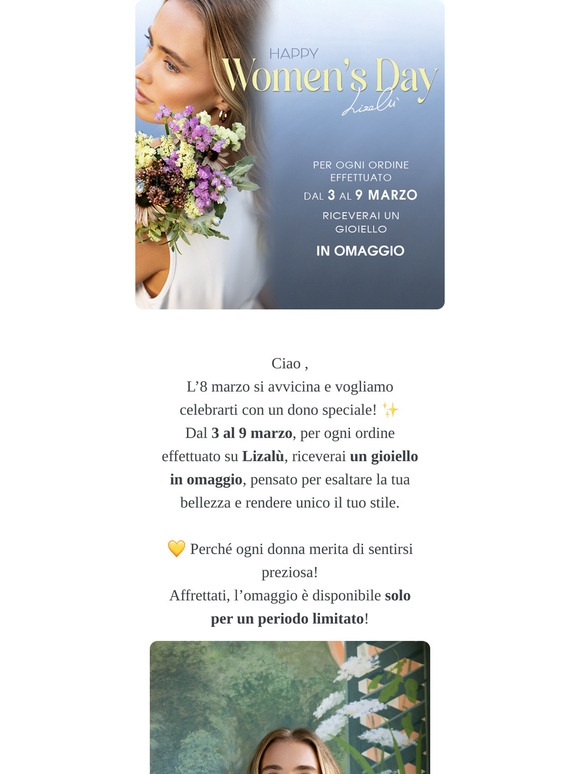 ✨ Celebriamo la tua bellezza: un gioiello in regalo per te!