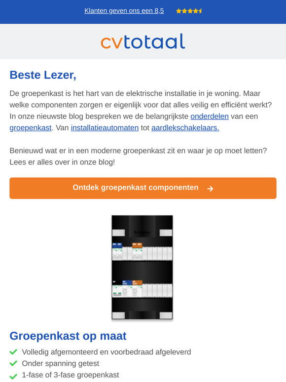 Zit alles goed in jouw groepenkast?