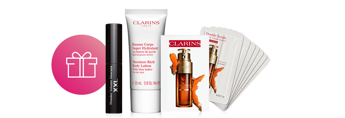 3 darčeky od Clarins