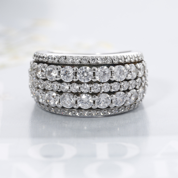 Italo Anniversary Ring Affordable Wedding Band For Women