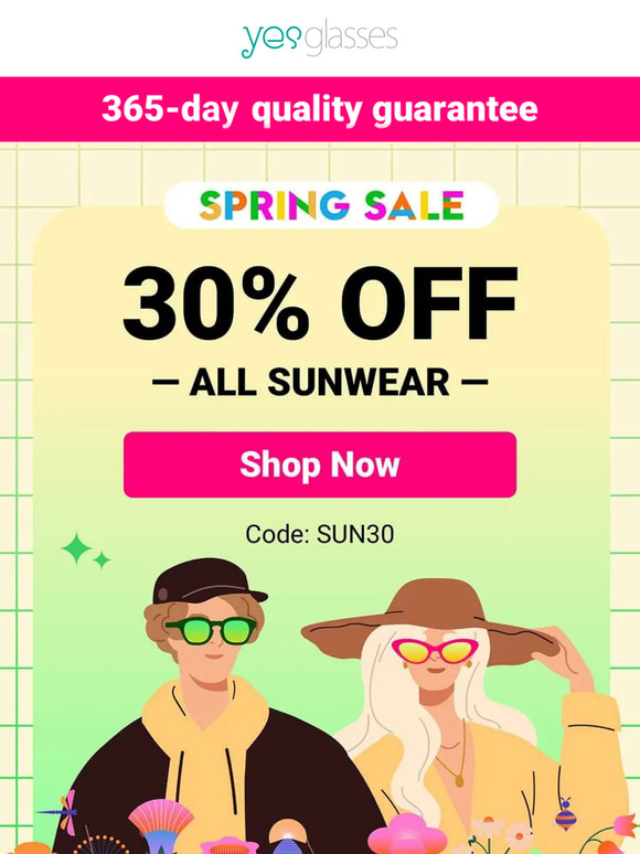 SAVE ON SPRING SUNNIES 🌷👓 | RX AVAILABLE