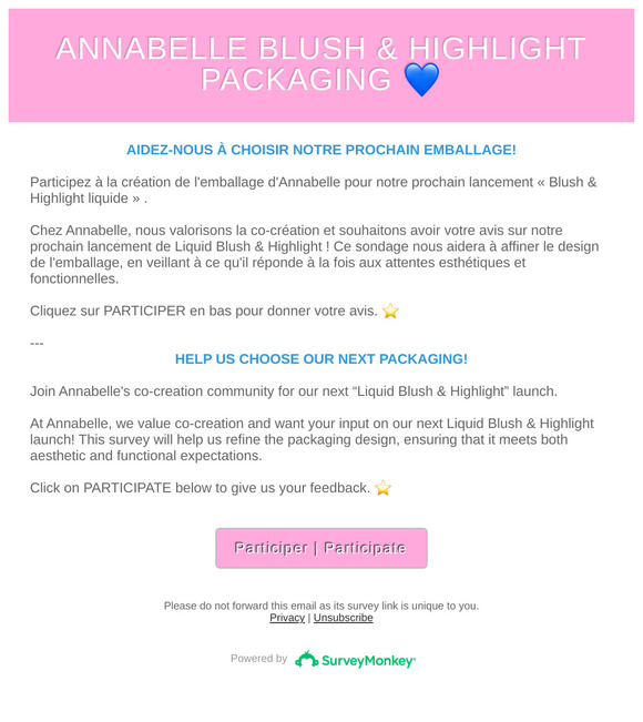 AIDER-NOUS À CHOISIR LE PROCHAIN EMBALLAGE ANNABELLE | HELP US CHOOSE ANNABELLE'S NEXT PACKAGING 🖤