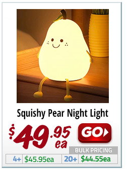 Cute Squishy Pear Night-Light