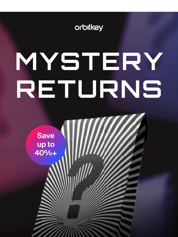 Mystery returns… 📦