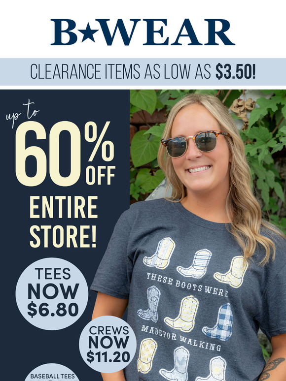 Final Days! Up to 60% Off Entire Store