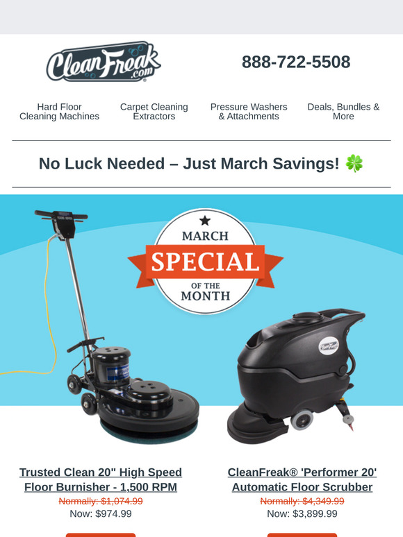 🍀March into this month's deals