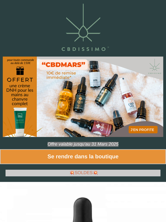 , "CBDMARS" 🎁 code promo  | 10€ KDO