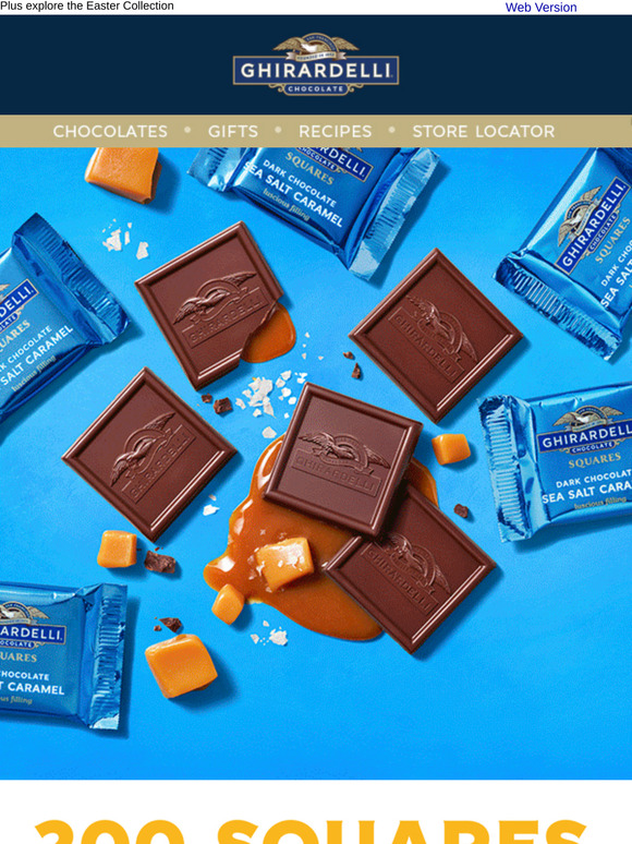 🍫 200 Squares for $90 + Free Shipping 🍫