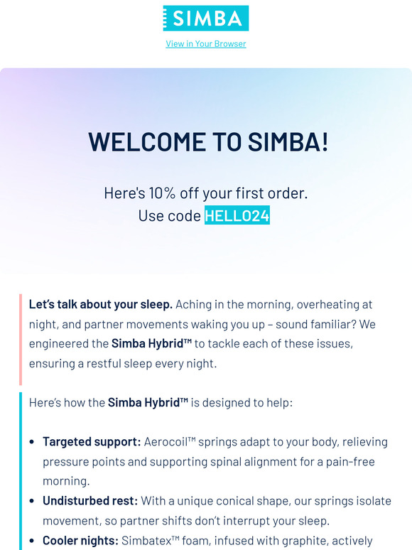 Welcome to Simba