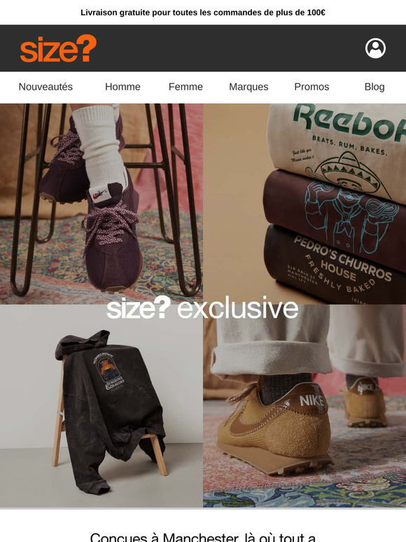 Toujours de l'exclusivité chez size?