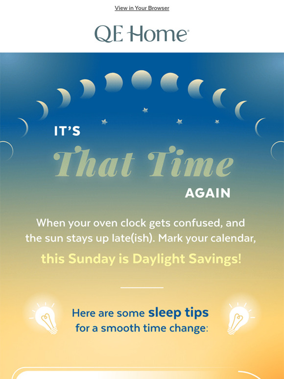 Happy Daylight Savings! 🌞