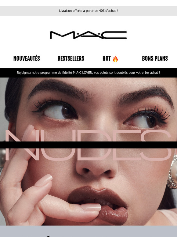 M·A·C: Complétez votre look M·A·C Nudes 🤎 Milled