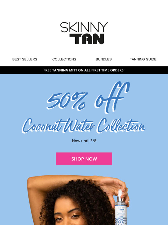 🌴 50% Off Coconut Water Collection
