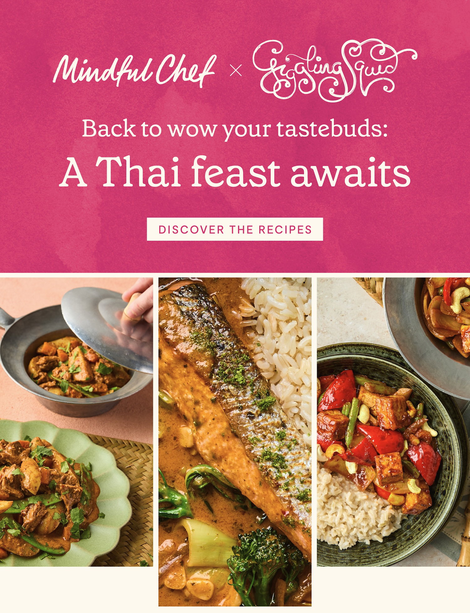 Back to wow your tastebuds: A Thai feast awaits.
