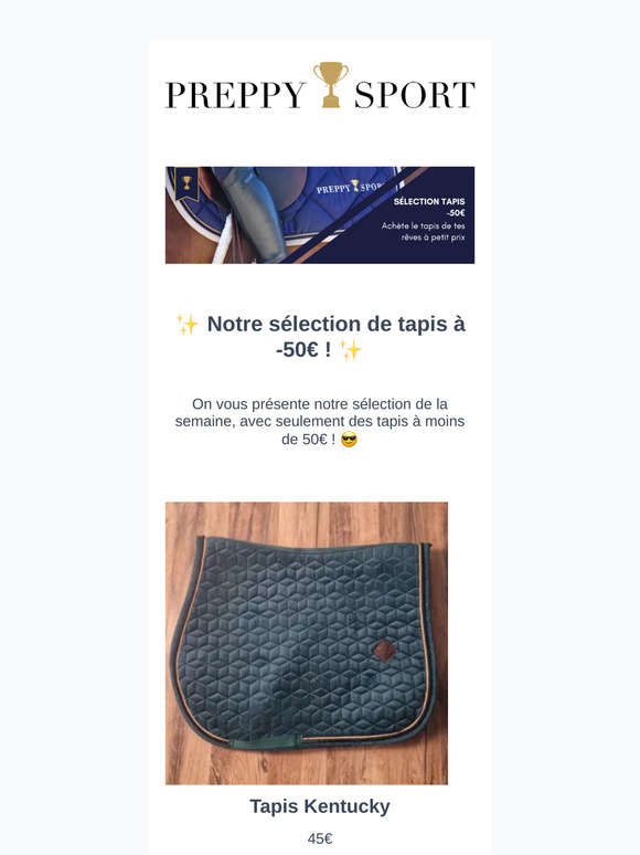 Sélection tapis -50€ 🤩