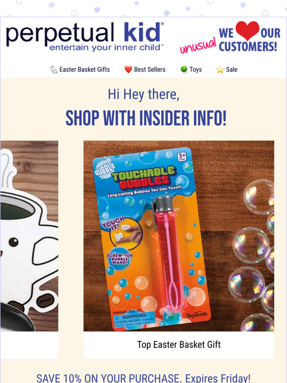 🕵️ Shop With FUN Insider Info ❤️  Plus Save 10% TODAY!