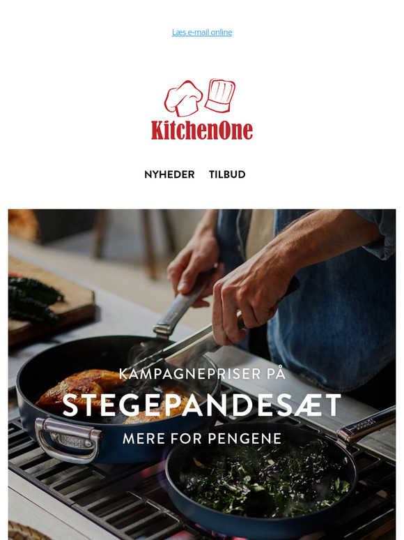 Op til 50% rabat på stegepandesæt!