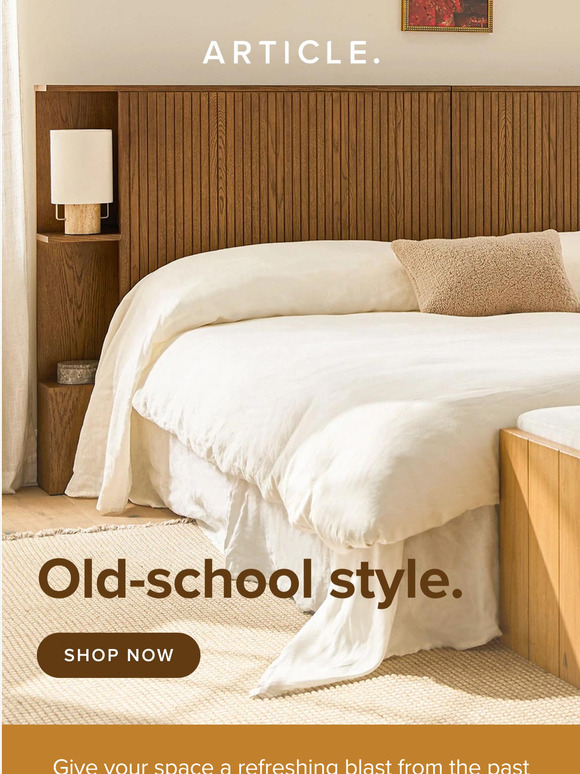 Retro-inspired furniture