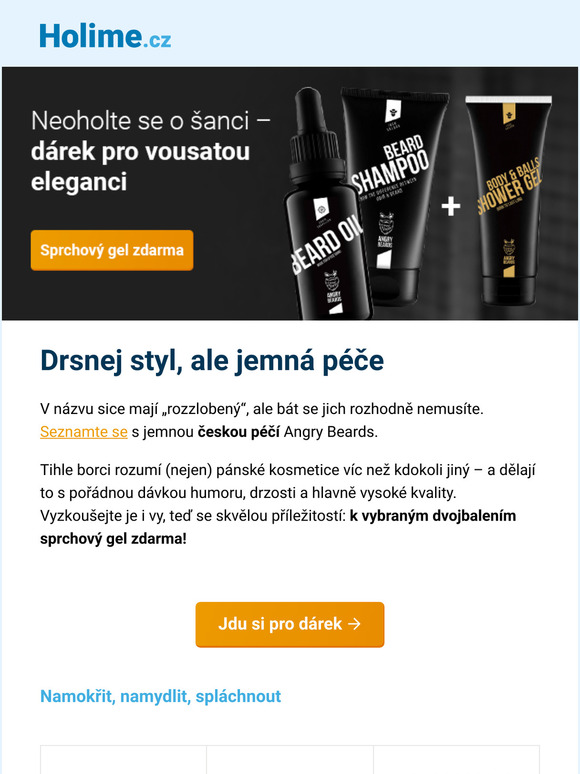 [2 + 1 ZDARMA] 🎁  Neoholte se o skvělou šanci Angry Beards →